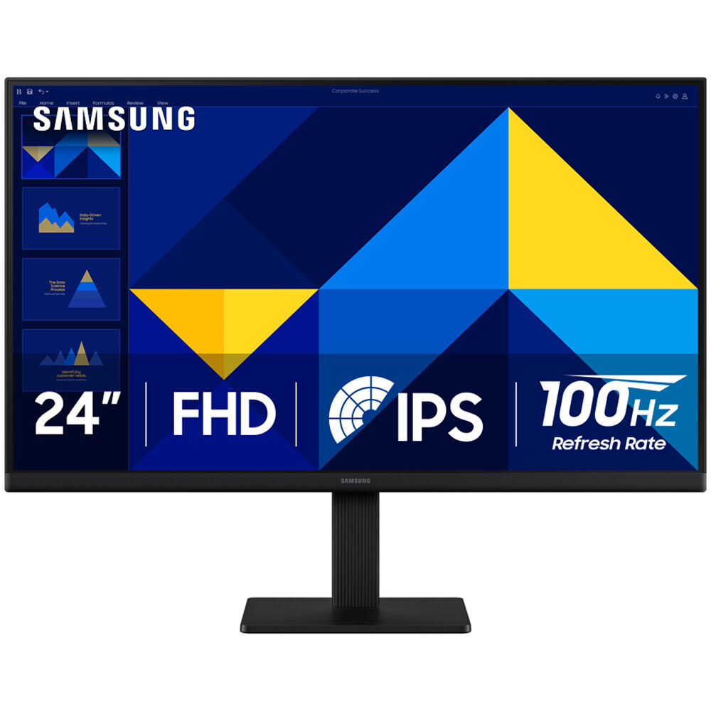 Samsung S3 24" FHD 1920x1080 IPS 100Hz 5ms (GTG) Office Monitor(Open Box)