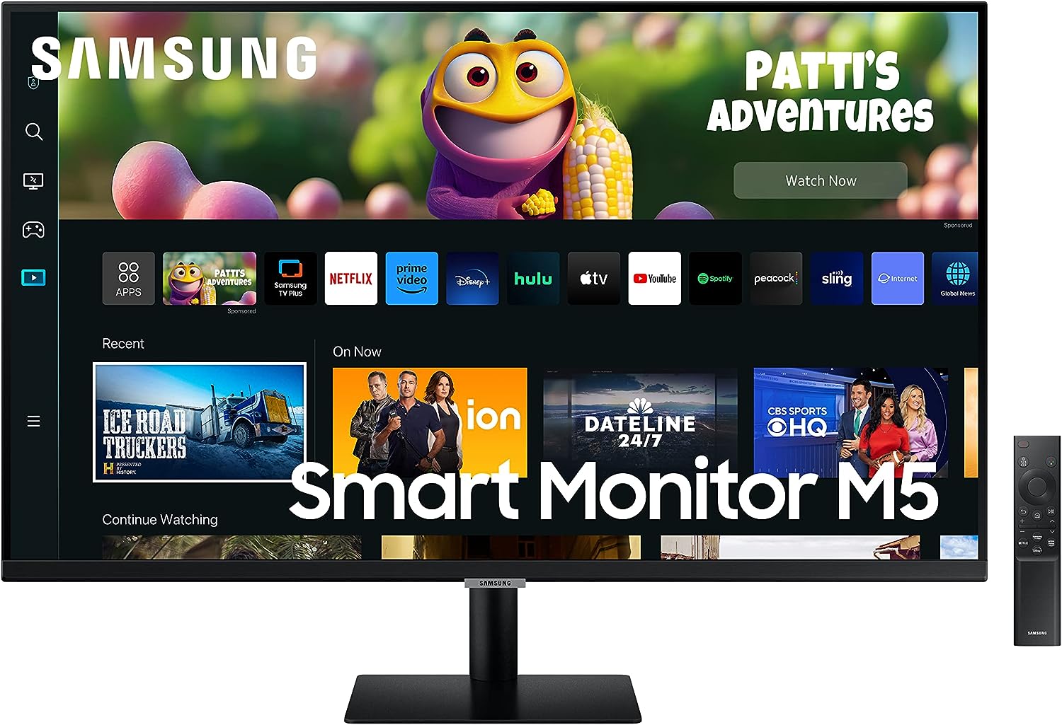 Samsung 32" M5 Smart Monitor FHD - Black 1920x1080 4ms