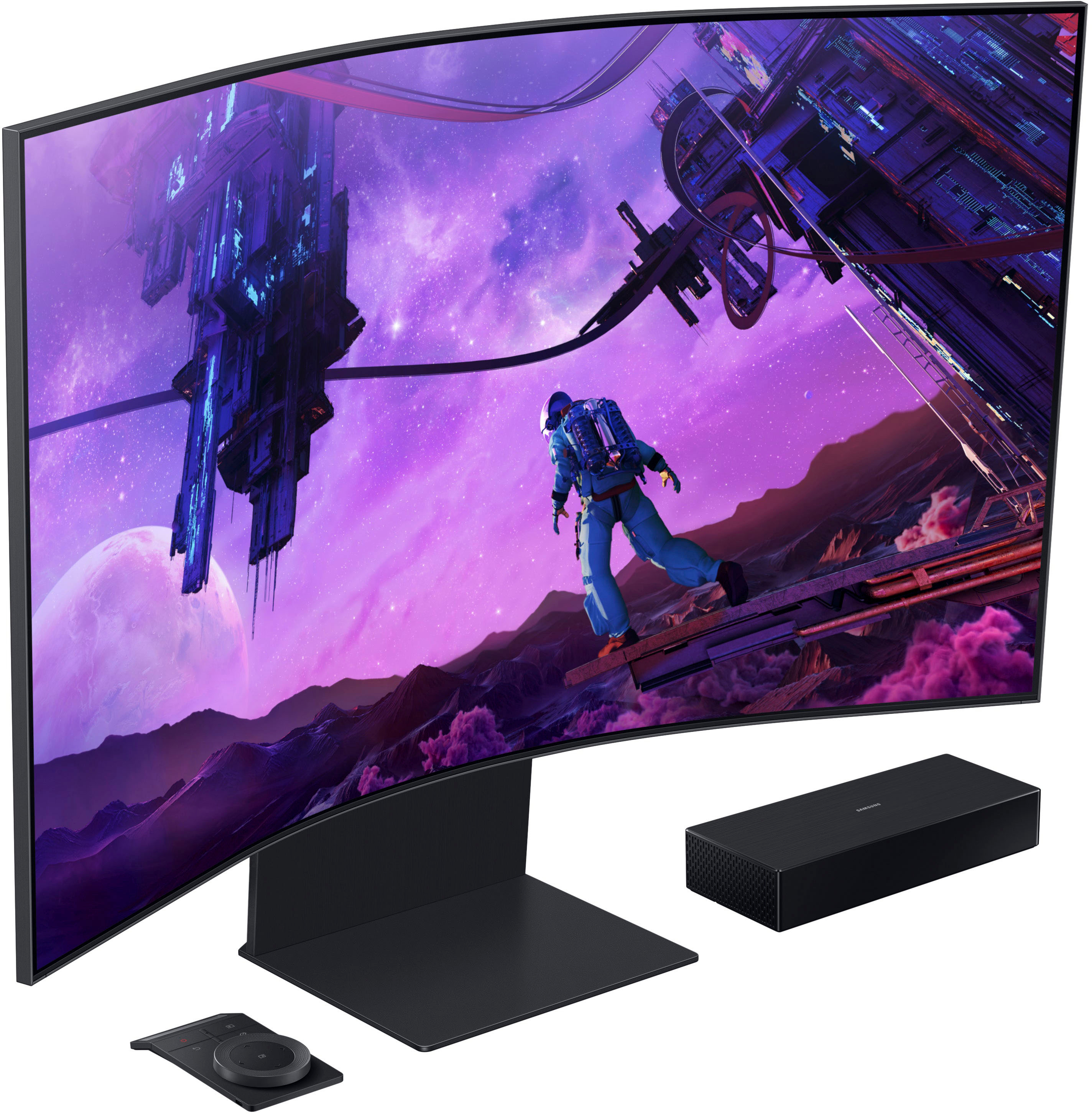 Samsung Odyssey Ark 55" UHD Curved Gaming Monitor(Open Box)