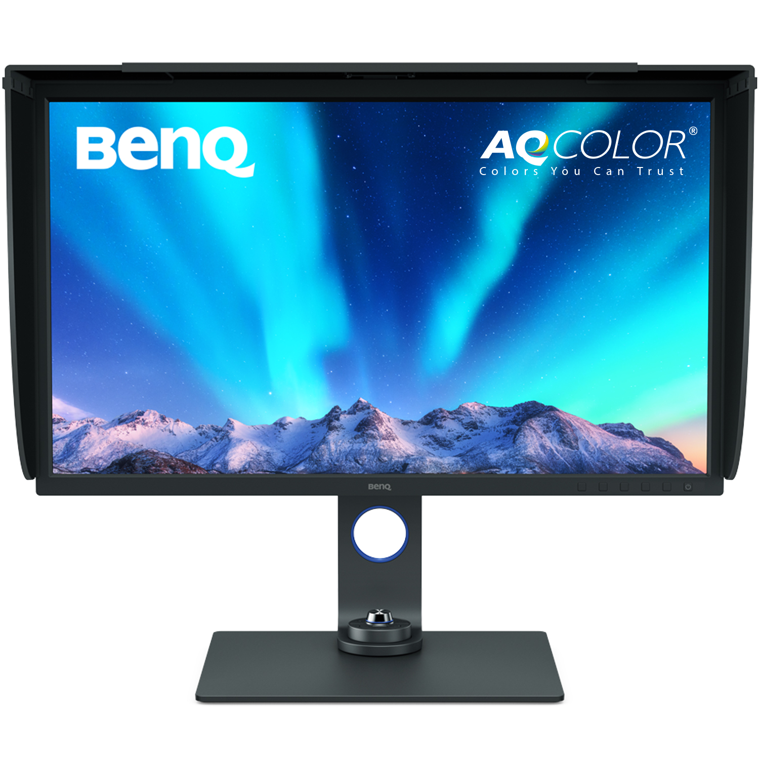 SW321C 32” 4KIPS Photo&Video Editing Monitor w/AQCOLOR tech 99% AdobeRGB,100% sRGB/Rec.709, 95% DCI-P3/Display P3,Hardware Cali