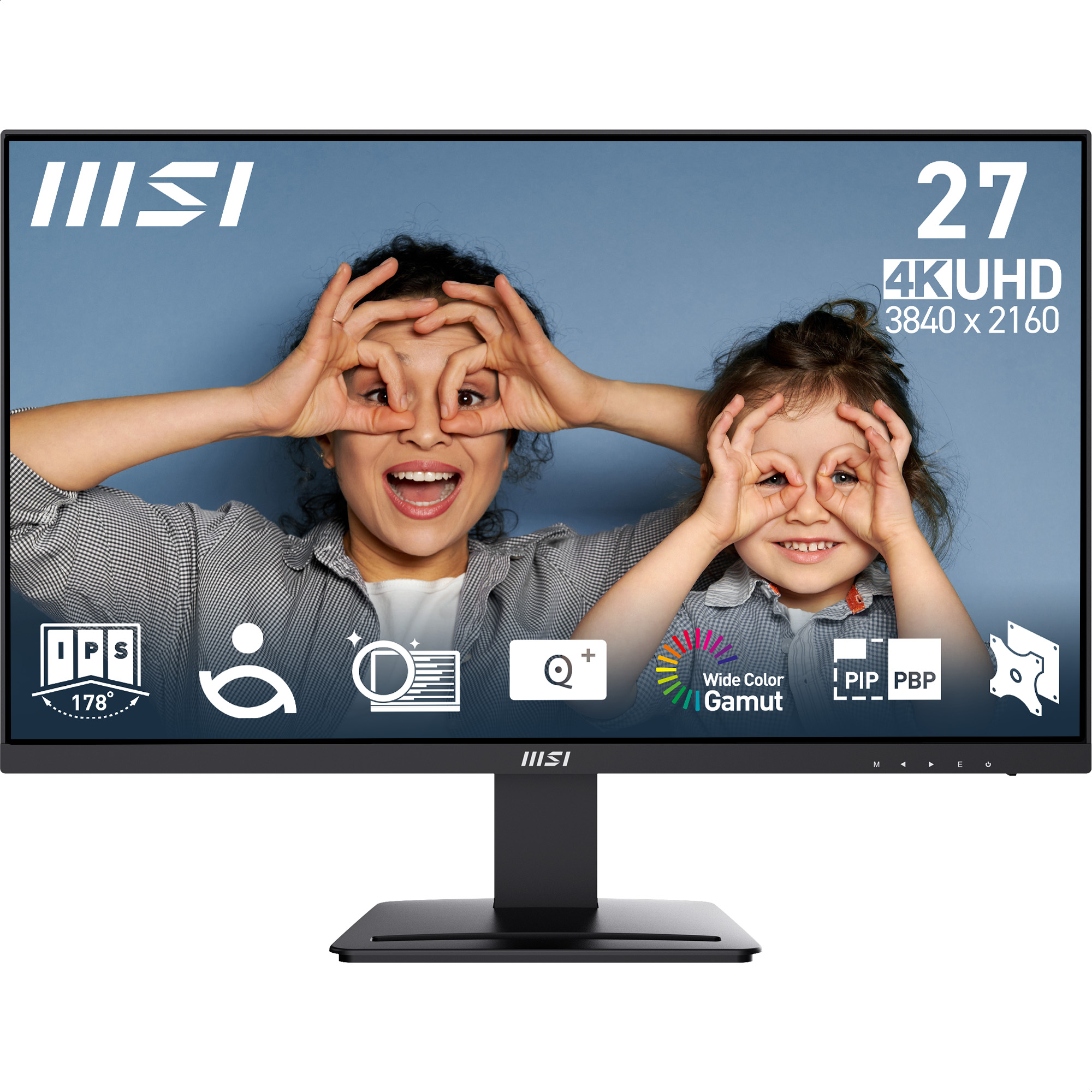 MSI PRO MP273U 27" UHD 3840x2160 IPS 60Hz 4ms (GTG)  Creator Monitor