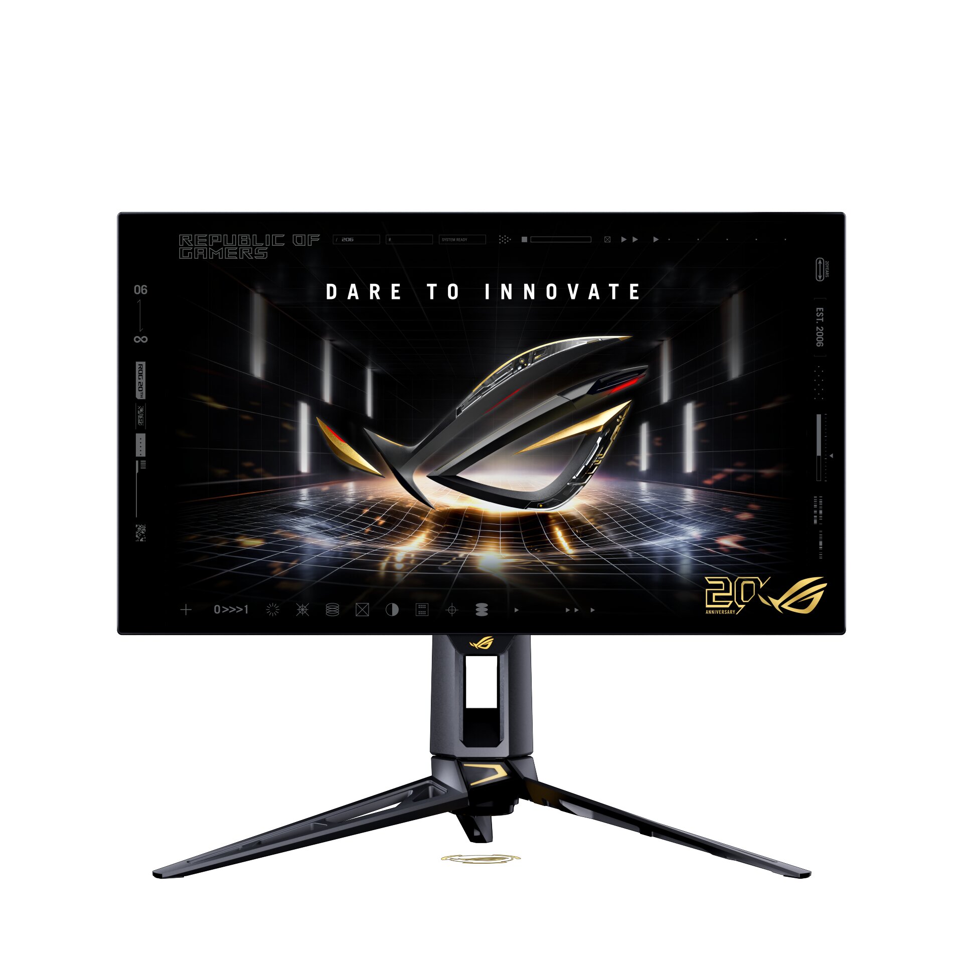 ASUS ROG Edition 20 26.5 po 2560 x 1440 W-OLED 540Hz - 20e anniv.