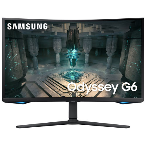 Samsung Odyssey G6 27" QHD 240Hz 1ms Curved FreeSync Gaming Monitor(Open Box)