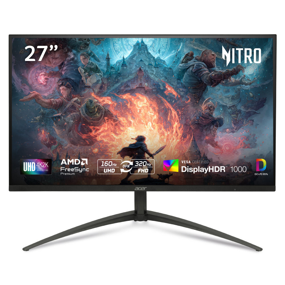 モニターNITRO XV5 XV275KV 27\" 4k 160Hz New e-TREND｜エイサー XV5 XV275KVymipruzx [NITRO 4K液晶