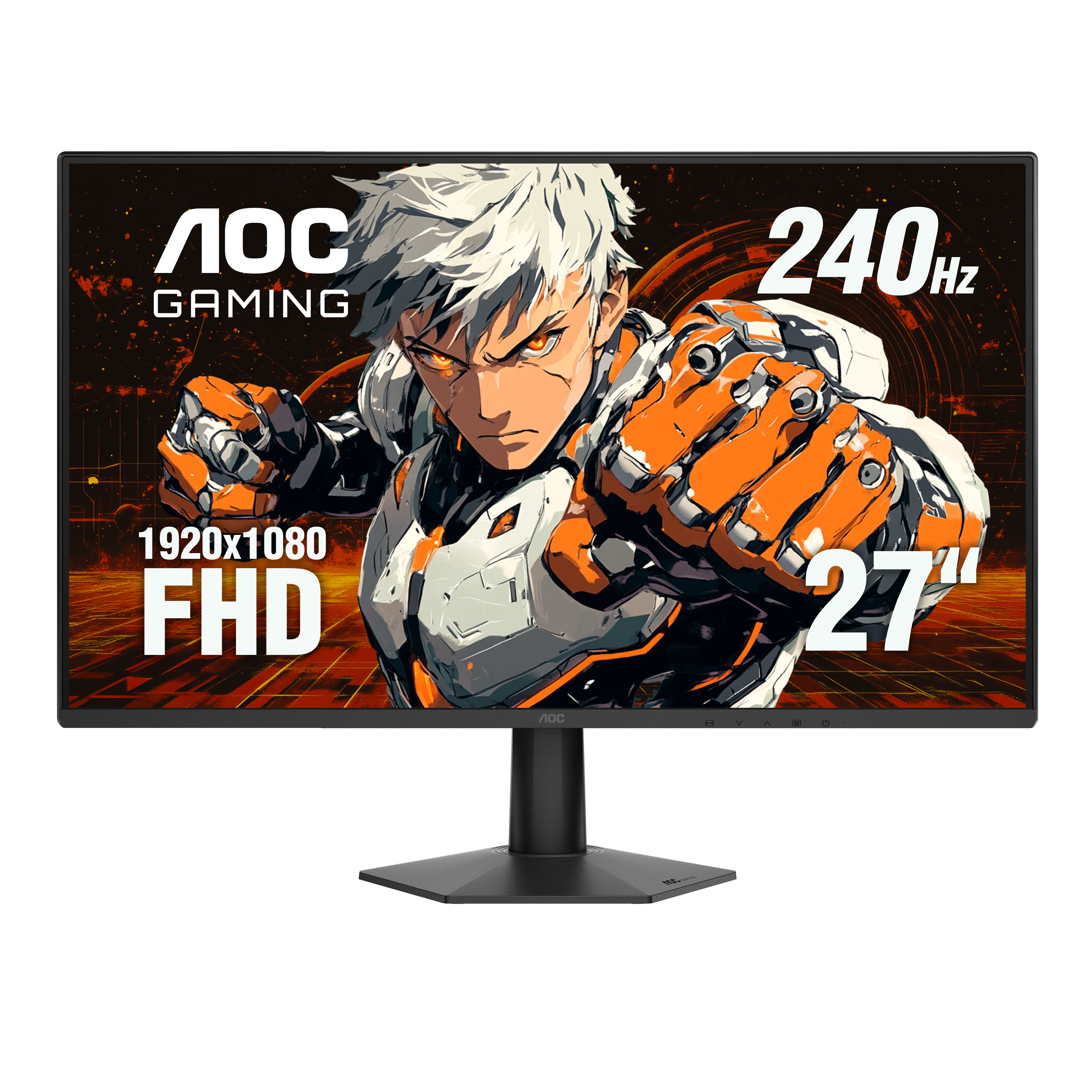 AOC 27" FHD 1920 x 1080 IPS 240Hz Gaming Monitor