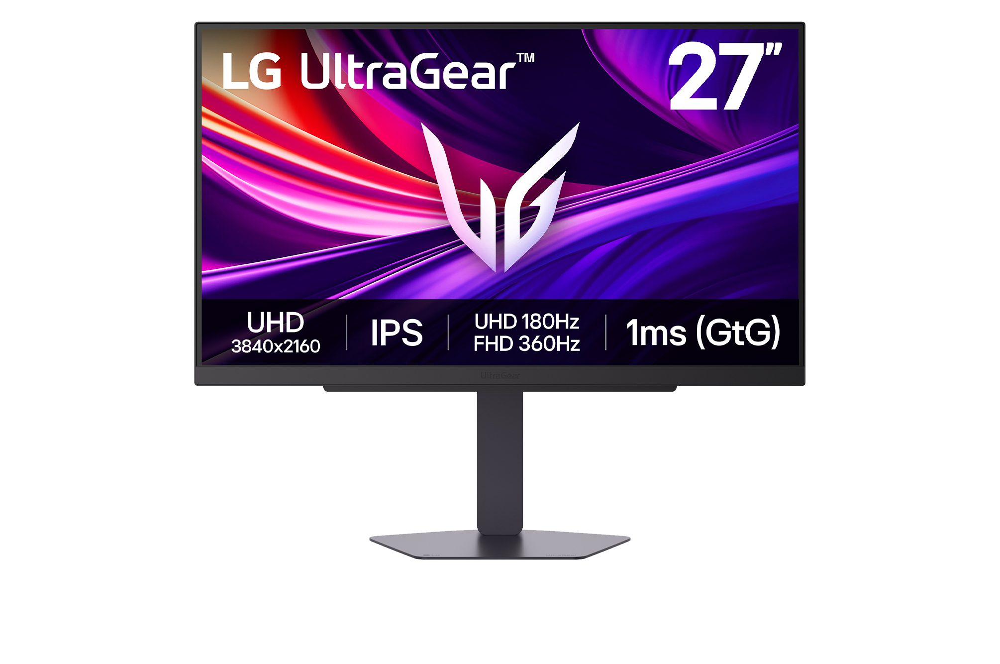 LG UltraGear 27G810A 27" Dual Mode (UHD 180Hz ↔ FHD 360Hz) IPS