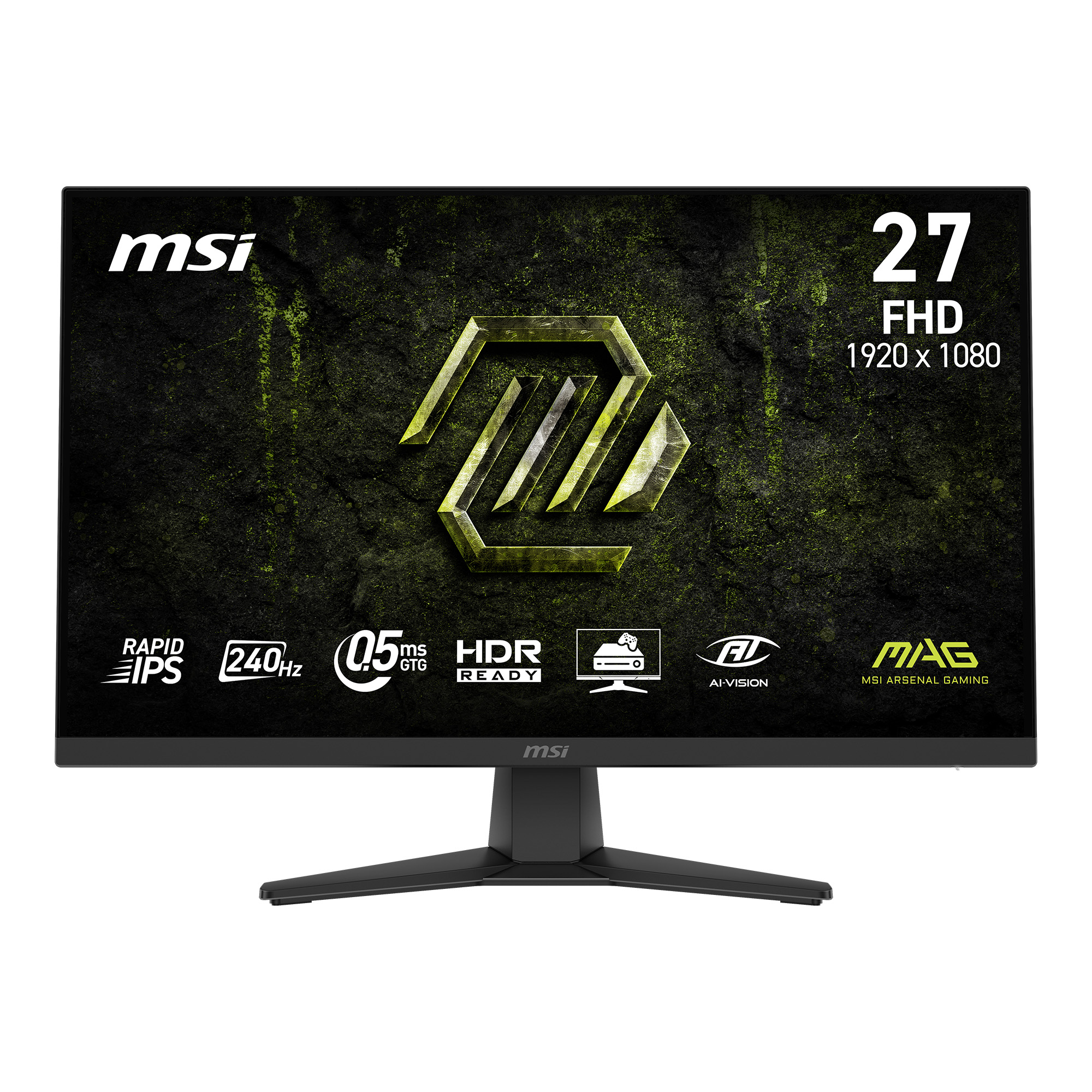 Moniteur de jeu MSI MAG 272F X24 27" FHD 240 Hz 0,5 ms (GtG)