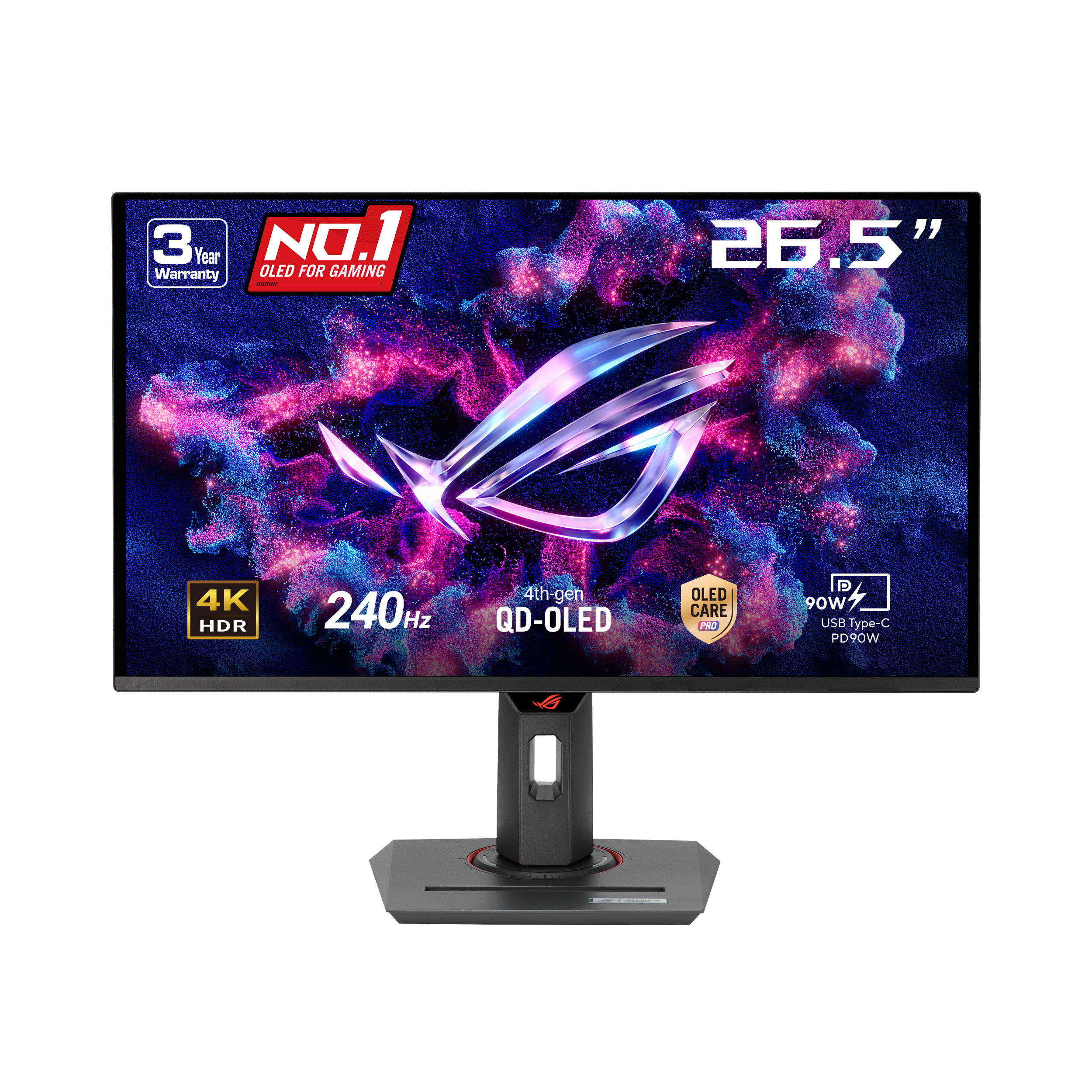 Asus ROG Strix 26.5" UHD Tandem QD-OLED 240Hz Gaming Monitor(Open Box)