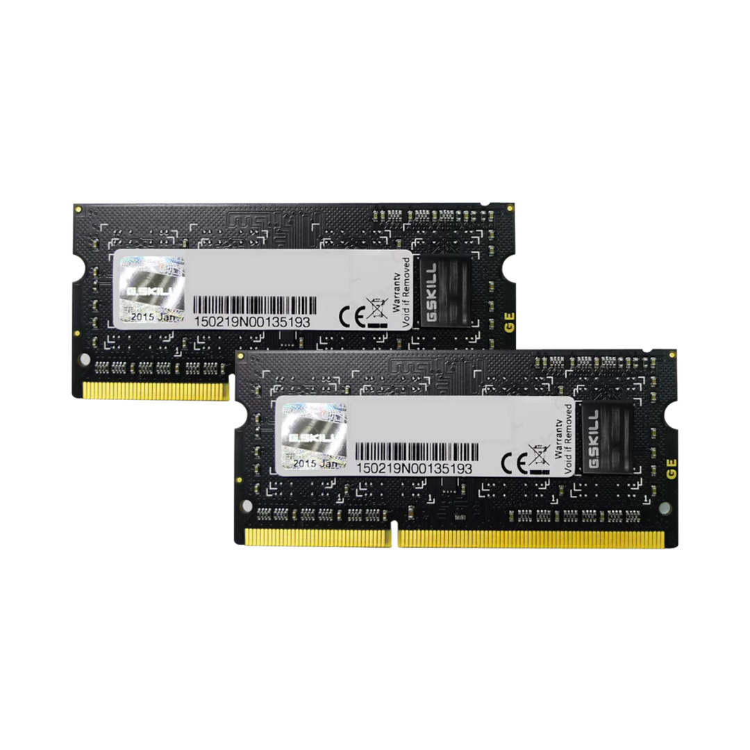G.SKILL SQ 16GB (2x8GB) DDR3 1600MHz CL10 SODIMM