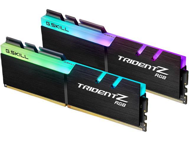 G.SKILL Trident Z RGB 64 Go (2x32 Go) DDR4 4000MHz CL18 UDIMM