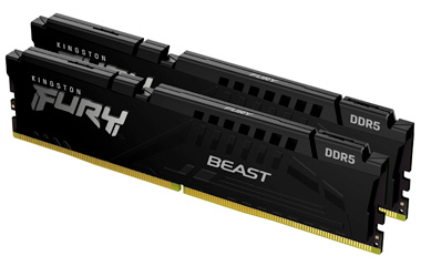 Kingston FURY Beast 16GB (2x8GB) DDR5 5200MHz CL40 UDIMM