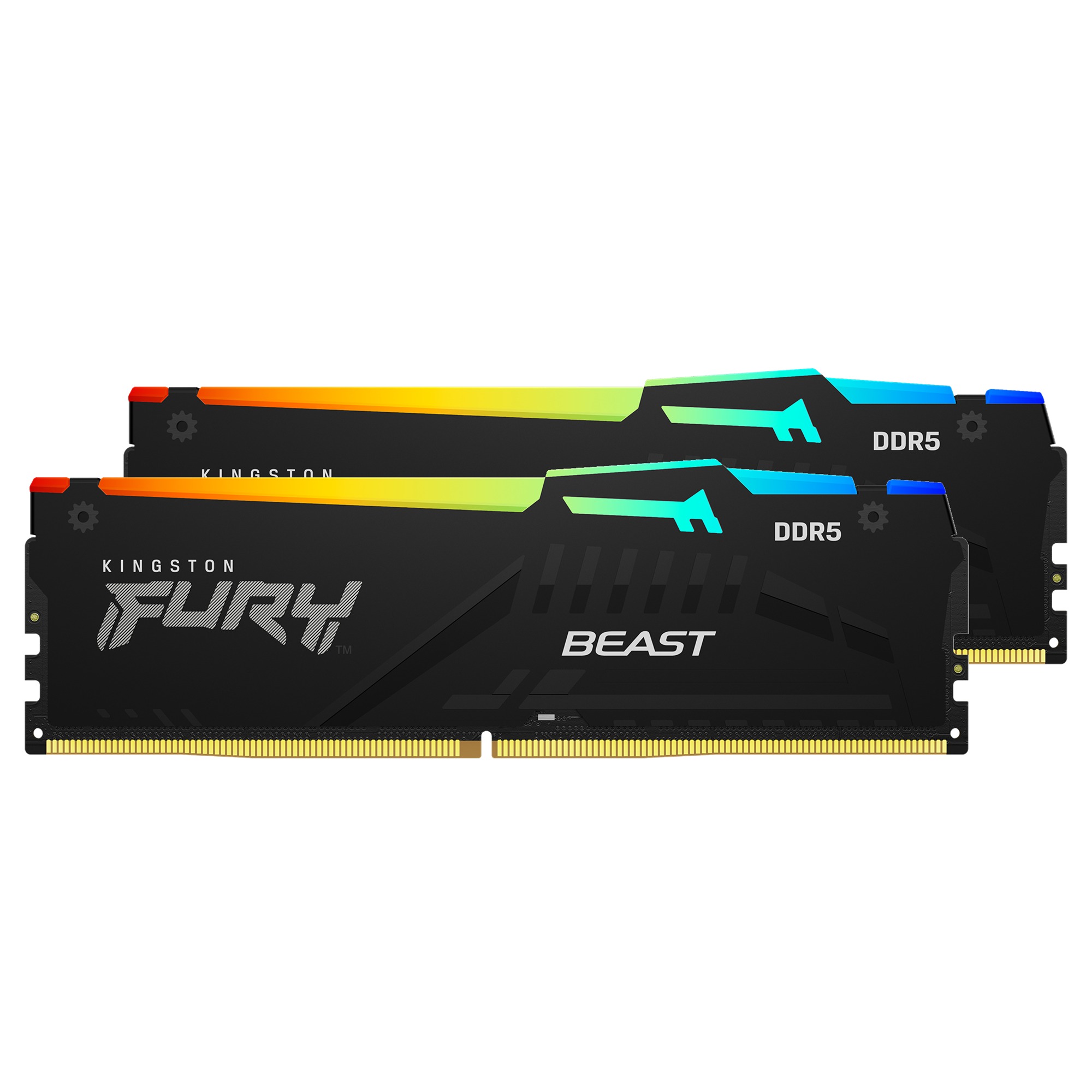 Kingston FURY Beast RGB 32GB (2x16GB) DDR5 5200MHz CL40 UDIMM