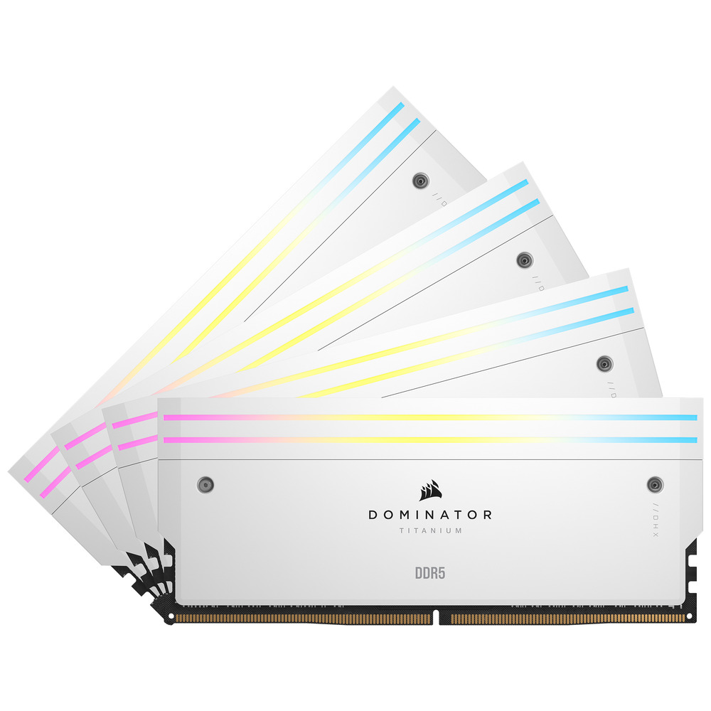 CORSAIR DOMINATOR TITANIUM RGB 64GB (4x16GB) DDR5 6400MHz CL32 UDIMM