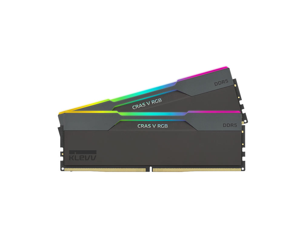 KLEVV CRAS V RGB 128GB (2x64GB) DDR5 6000MHz CL32 UDIMM