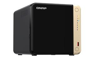 QNAP TS-464-8G-US 4 Bay High-Performance Desktop NAS with Intel Celeron Quad-core Processor, M.2 PCIe Slots and Dual 2.5GbE (2.5G/1G/100M) Network Connectivity (Diskless)