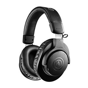 AUDIO-TECHNICA ATH-M20XBT Wireless Over-Ear Headphones, Black | Built-in Mic & Control | Multipoint Pairing | Low-Latency Mode | Wired or Wireless Connection | Closed-Back Dynamic Headphone