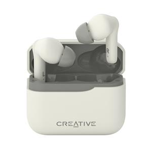 CREATIVE Zen Air Plus Lightweight True Wireless In-Ears with Bluetooth® LE Audio & ANC, Cream