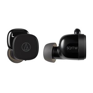 AUDIO-TECHNICA ATH-SQ1TWBK True Wireless Earbuds | Black