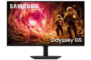 Samsung Odyssey G50F 32" Gaming Monitor QHD 2560 x 1440 IPS 180Hz 1ms FreeSync G-Sync Compatible 1x HDMI 2.0 1x DisplayPort 1.2 1x 3.5mm Headphone Jack, LS32FG502ENXZA