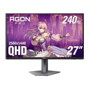 AOC AG276QZD2 26.7" QHD 2560x1440 QD-OLED 240Hz 0.03ms (GTG)  Adaptive Sync 2x HDMI 2.0 1x DisplayPort 1.4  Gaming Monitor, AG276QZD2