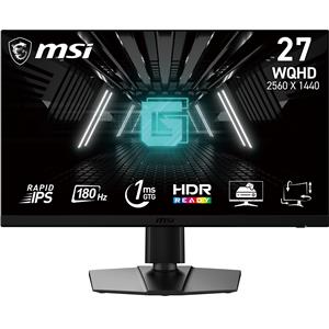 MSI G272QPF E2 27" 16:9 Rapid IPS Gaming Monitor, 180Hz 1ms, 2560 x 1440 (QHD), Height adjustable arm