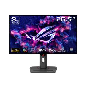 ASUS ROG Strix 27" QHD 2560x1440 WOLED 240Hz 0.03ms (GTG) Height Adjustable 2x HDMI 2.0 1x DisplayPort 1.4 Gaming Monitor, XG27AQDMG