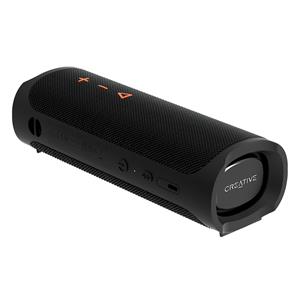 CREATIVE Muvo Go Portable Speakers, Black | Bluetooth 5.3 | IPX7 Waterproof | USB-C cable for charging