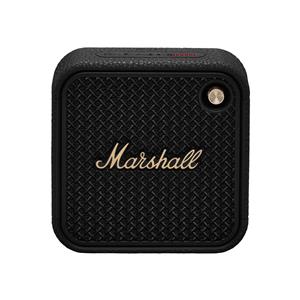 MARSHALL Willen II Portable Speaker, Black & Brass | 17+ hours of playtime | IP67 dust & waterproof