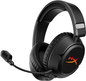 HyperX Cloud Flight 2 – Wireless Gaming Headset, Customizable RGB Lighting with Removable Earcup Plates, up to 100 Hours of Battery Life, 2.4GHz & Bluetooth, Multi-Platform Compatibility - Black, B5VC4AA