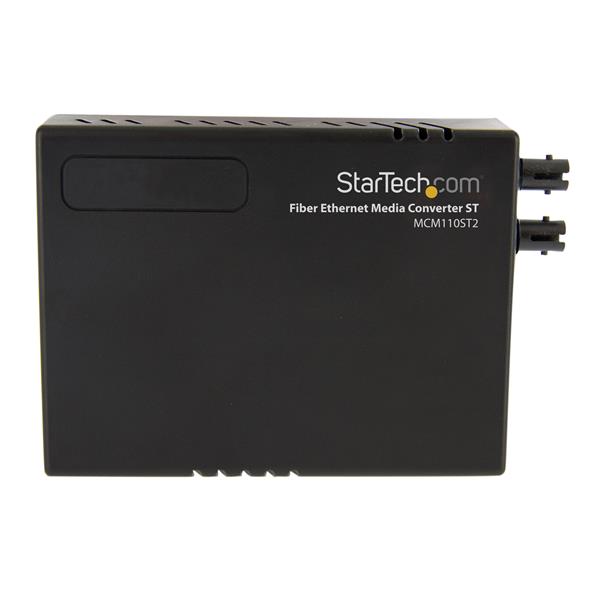STARTECH Convertisseur de Média Fibre vers Ethernet 10/100 Multi Mode ST 2 km
