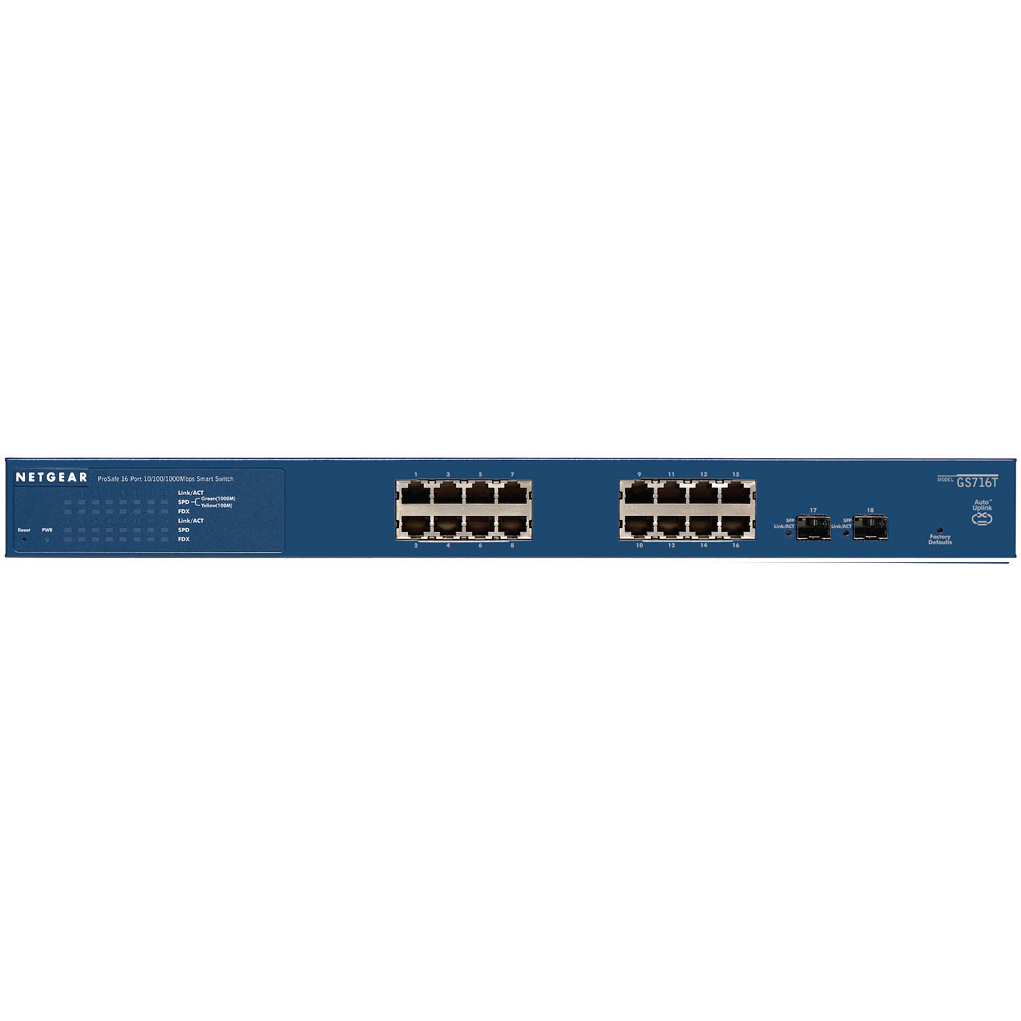 witch Ethernet ProSafe GS716Tv3 16 ports NETGEAR (GS716T-300NAS