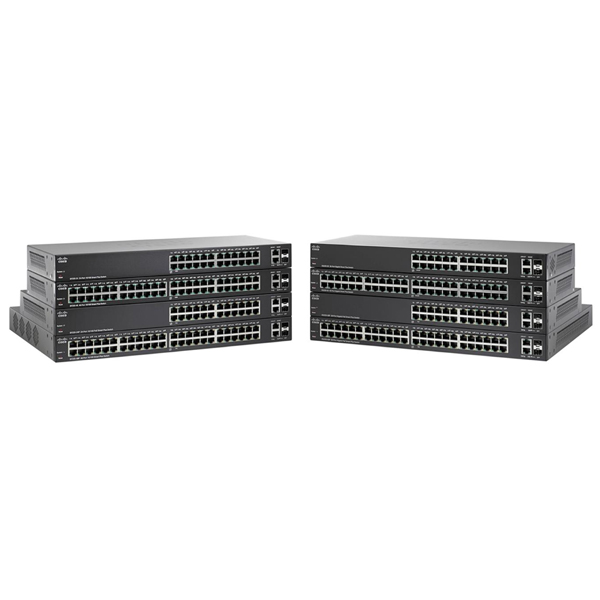 Cisco SF220-24P 24-Port 10/100 PoE Smart Plus Switch