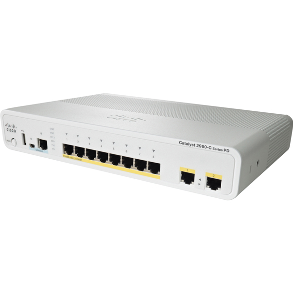 Commutateur Cisco Catalyst 2960C 8 ports FE