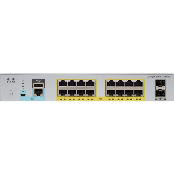 ommutateur Ethernet Cisco Catalyst WS-C2960L-16PS-L