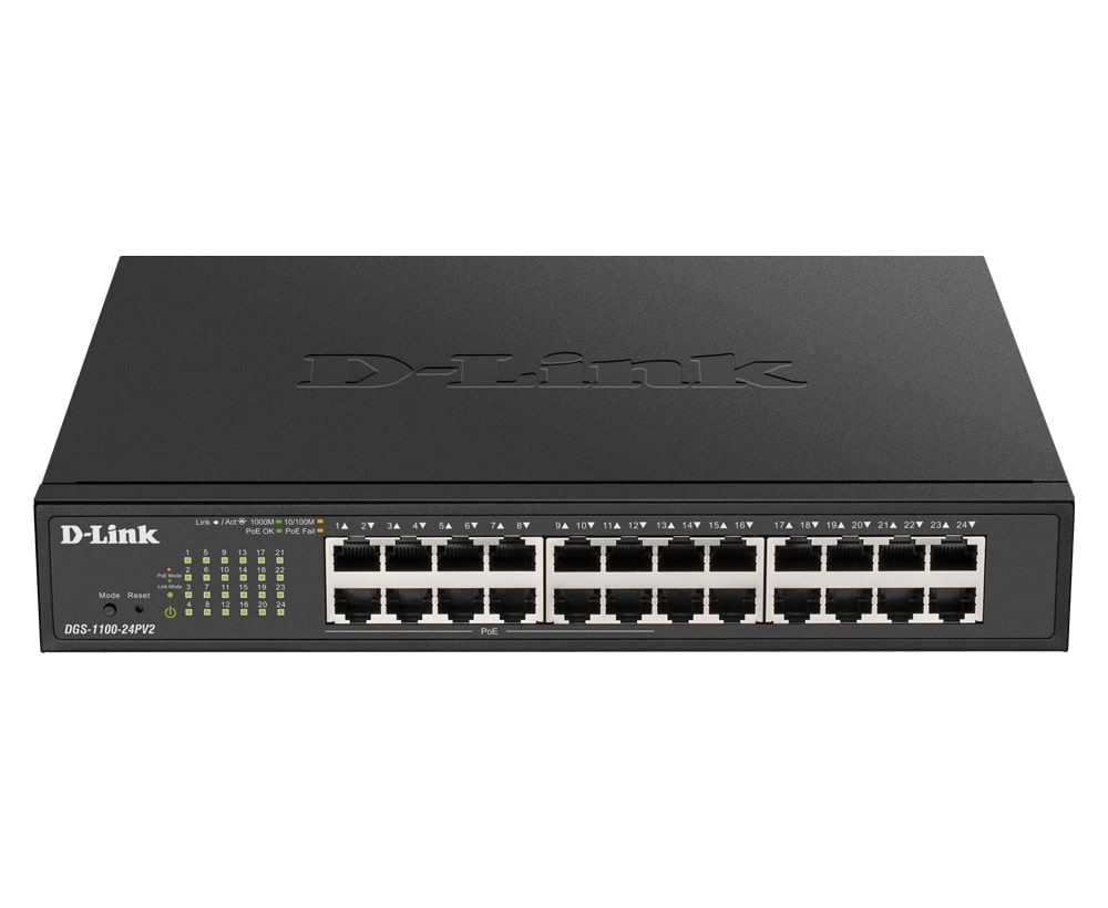 D-Link (DGS-1100-24PV2) Switch et Pont