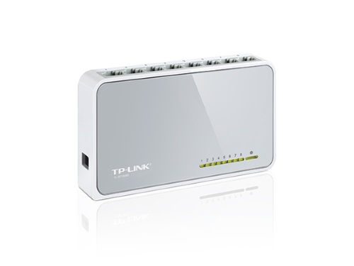 TP-Link (TL-SF1008D) SOHO 8-port Unmanaged 10/100M Desktop Switch