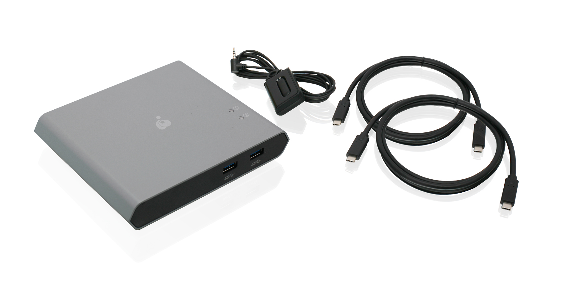 IOGEAR Access Pro™ 2-Port USB-C KVM Switch with Power Delivery(Open Box)