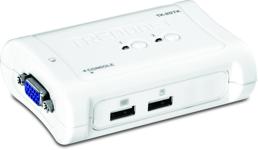 TRENDnet (TK-207K) Kit de commutateur KVM USB à 2 ports