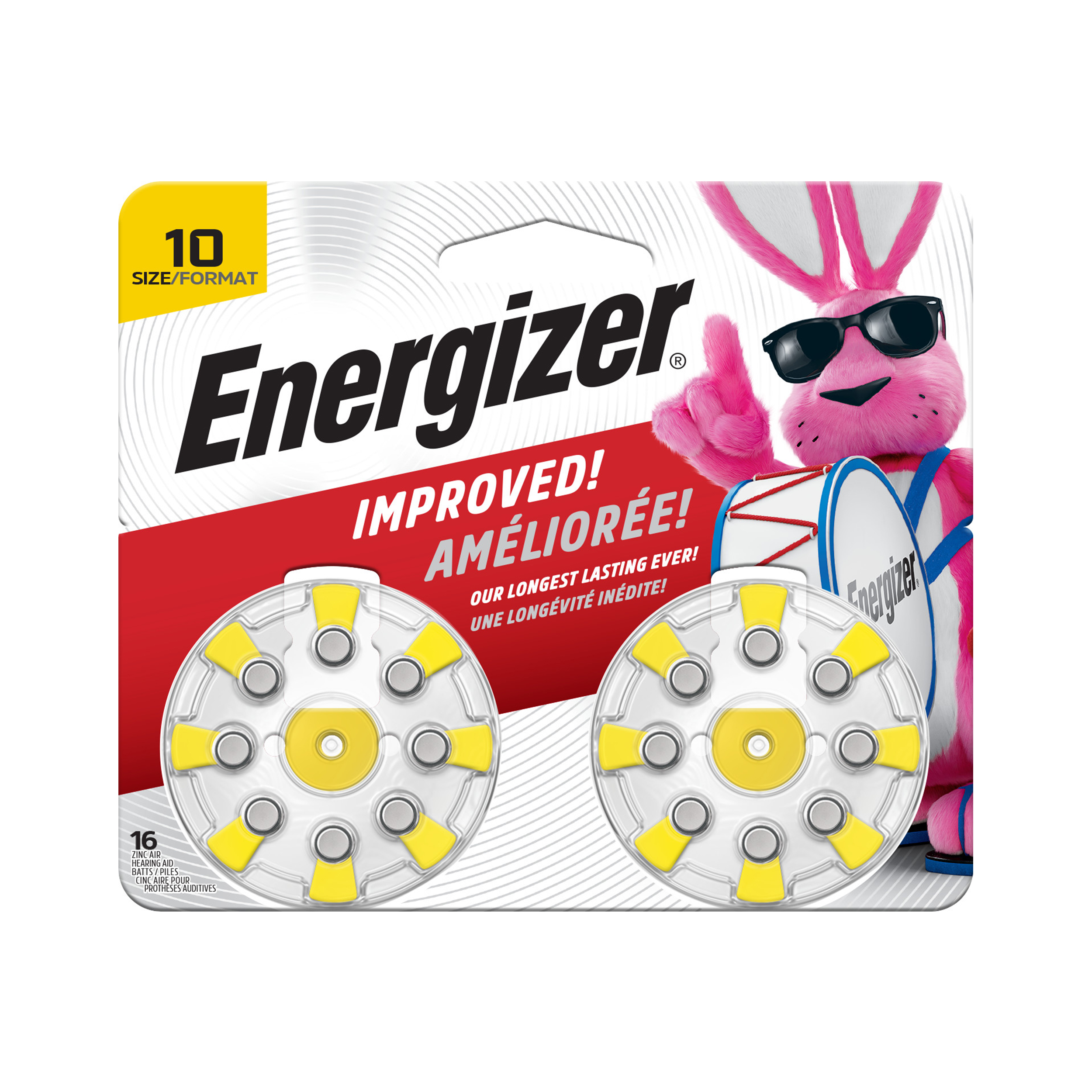 ENERGIZER - Piles 1,4 V pour prothèse auditive (x16)