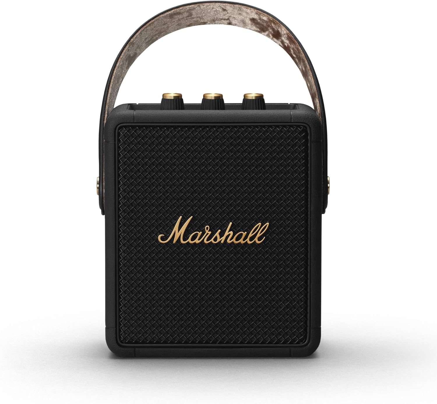 MARSHALL Stockwell II Portable Bluetooth Speaker, Black & Brass