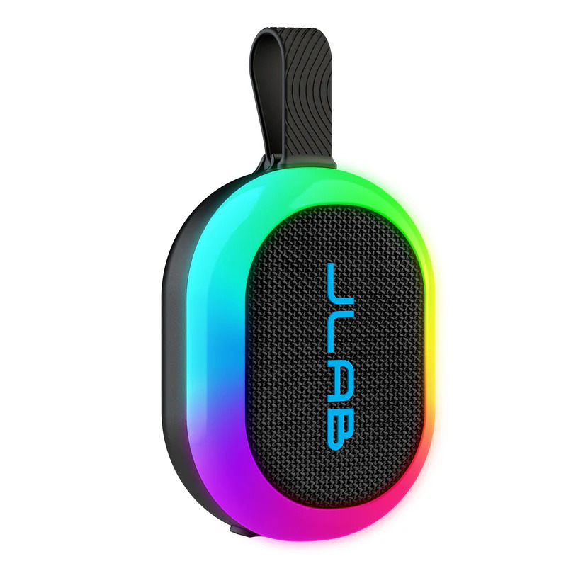 JLAB POP Party Ultra-Portable Bluetooth Speaker, Black