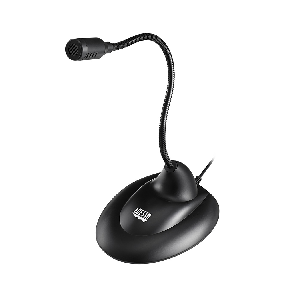 ADESSO Xtream M1 Omni-Directional USB Table Top Microphone, Black