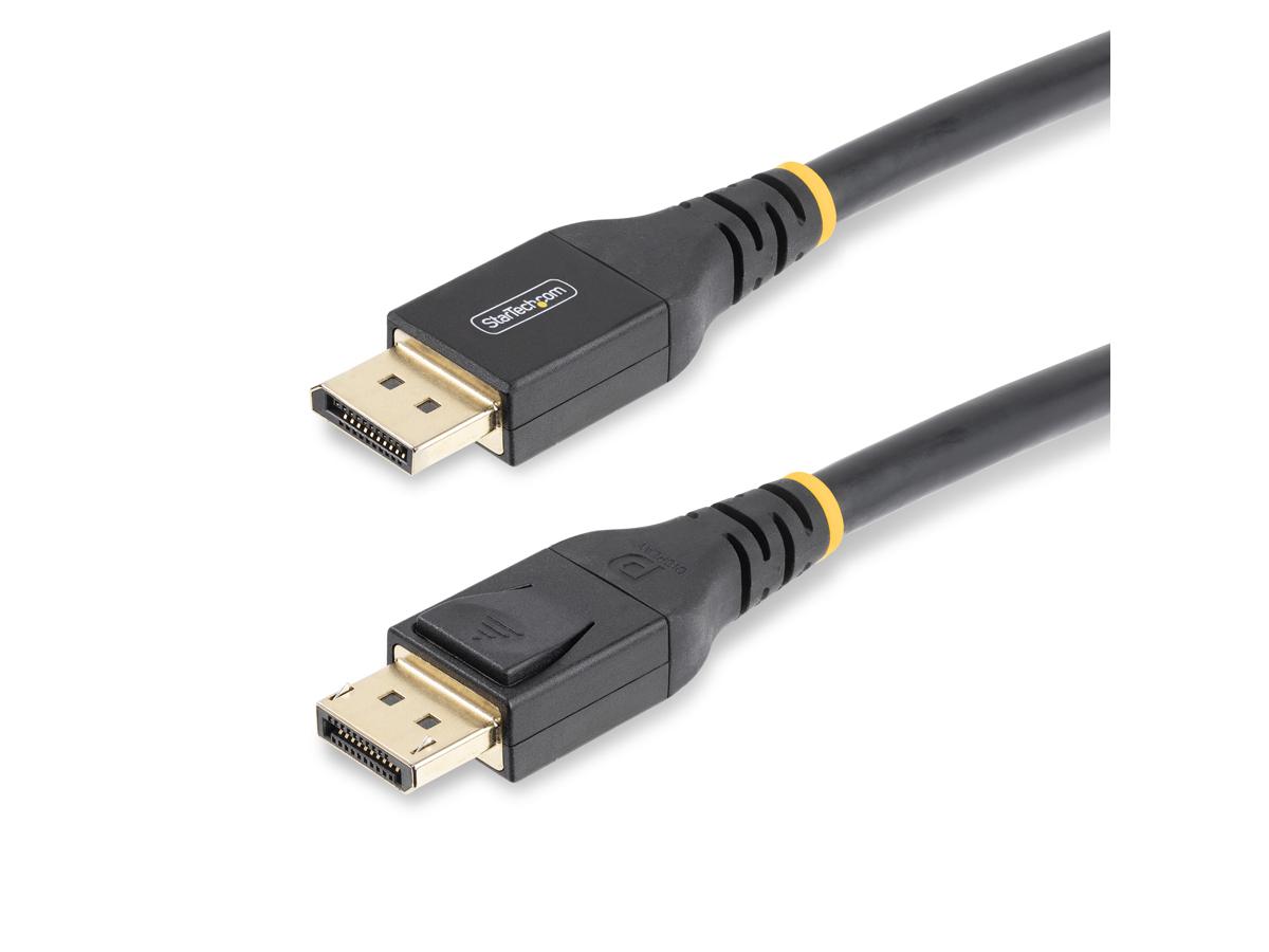 STARTECH 25FT (7M) CÂBLE DISPLAYPORT ACTIF 1.4 CERTIFIÉ VESA - DP8K AVEC HBR3/HDR10/MST/DSC 1.2/HDCP 2.2 - 8K 60HZ - 4K 120HZ
