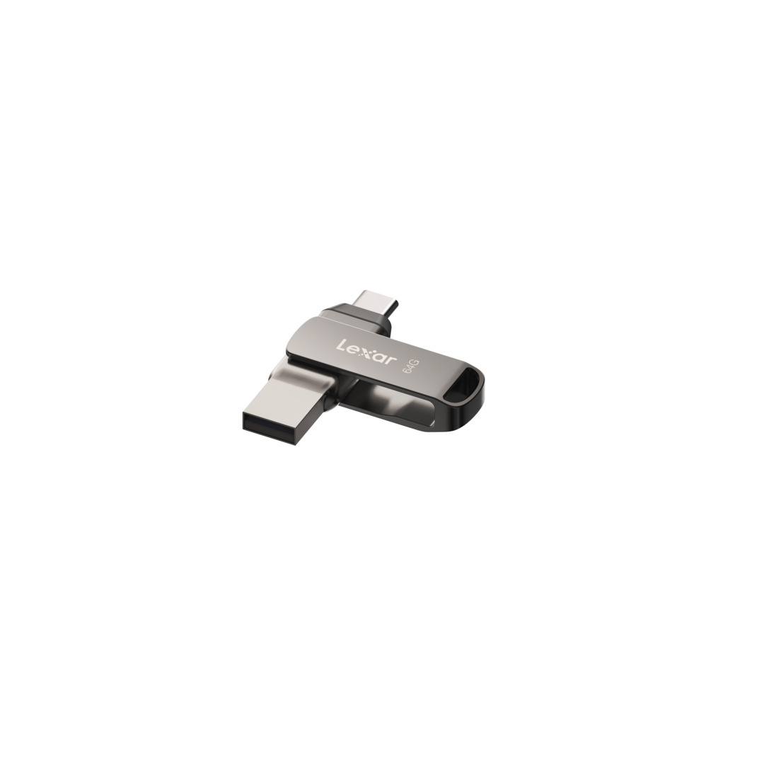 LEXAR JumpDrive D400 64GB Dual Port (USB-A + Type-C)  - Flash Drive