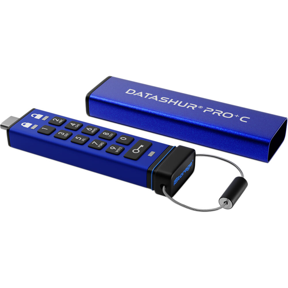 iStorage datAshur PRO+C 128 Go USB 3.2 (Gen 1) SuperSpeed USB 3.2 Gen