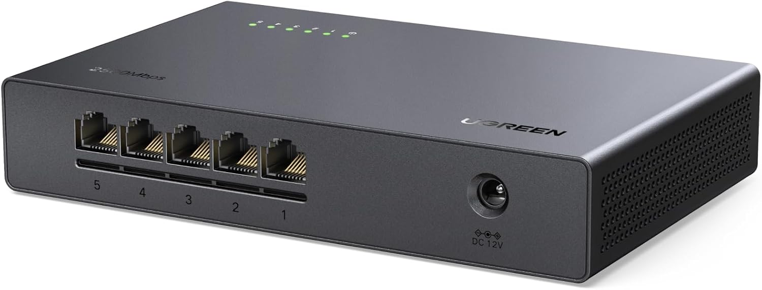 UGREEN CM953 5 Ports 2.5G Unmanaged Ethernet Switch