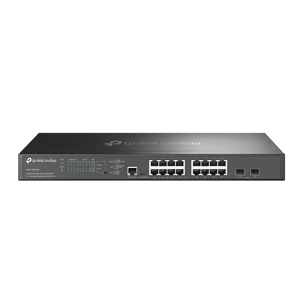TP-Link (SG3218XP-M2) Switch administrable 16 ports 2,5G avec 8 ports