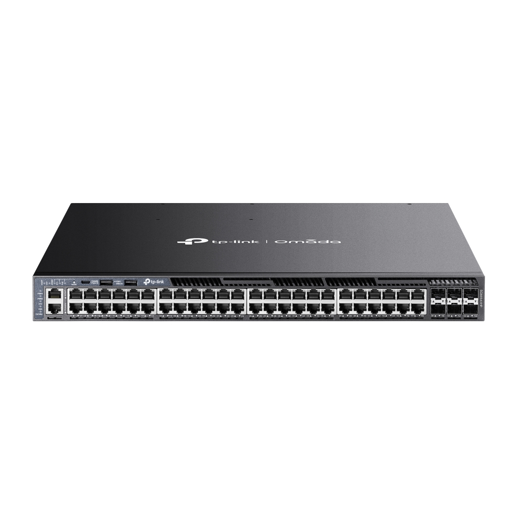 TP-Link SG6654XHP 48 Port Gigabit Stackable L3 Managed PoE+ Switch