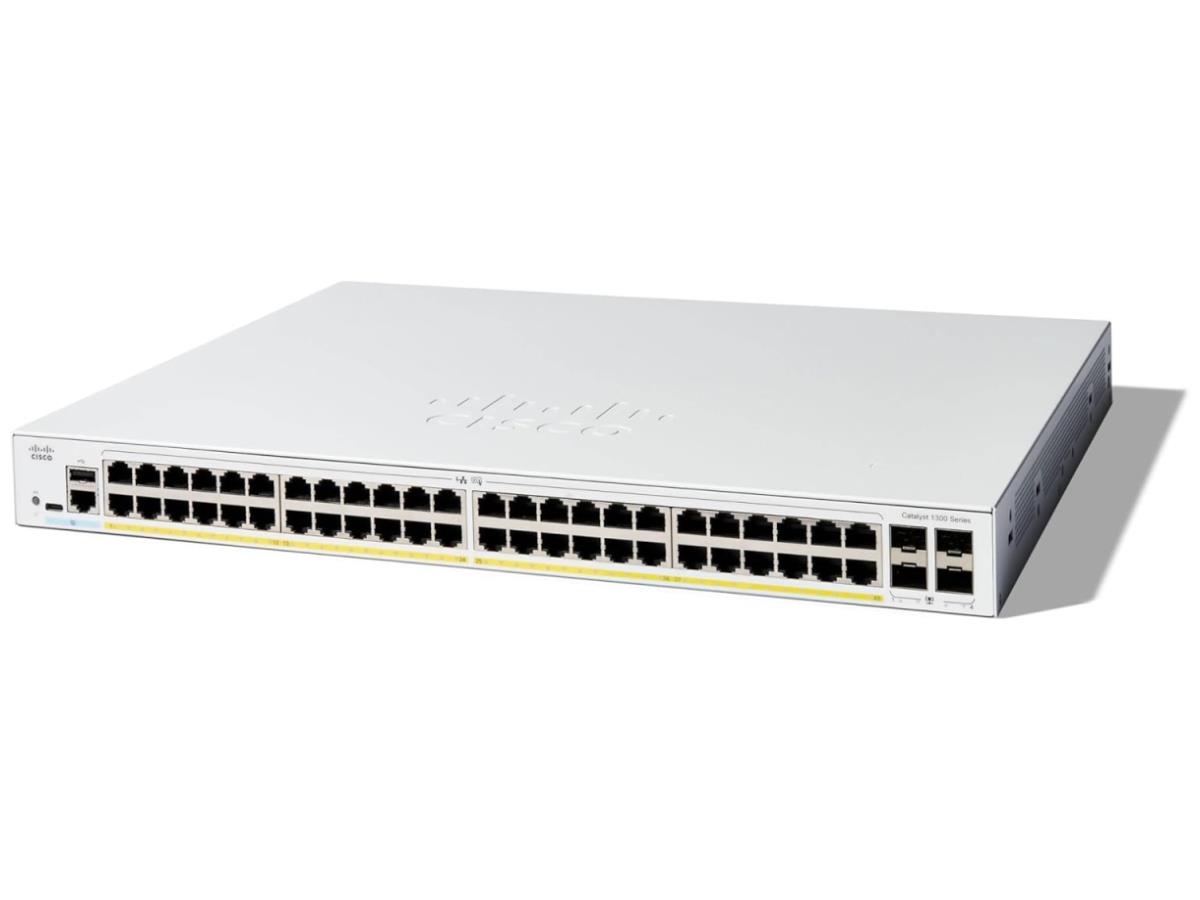CISCO C1300-48P-4G 48 Ports Gigabit PoE+ Managed Switch