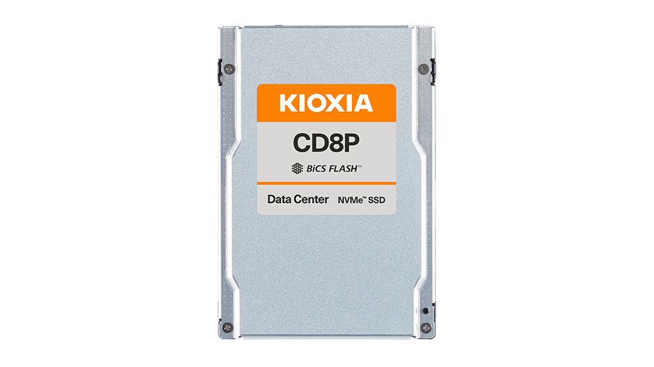 KIOXIA 12.8TB 2.5" CD8-P NVMe PCIe 5.0 TLC Internal Solid State Drive, 12,000 MBps / 5,500 MBps (HDS-TUN-KCD8XPUG12T8)